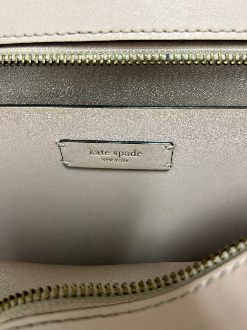 kate spade blush scallop-edge leather tote - Picture 2 of 10